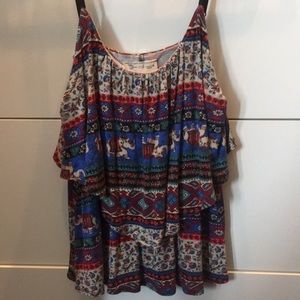 Colorful patterned shirt